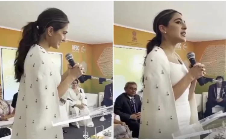  Cannes 2023: Sara Ali Khan’s speech at inauguration of the Indian Pavilion wins over Netizens